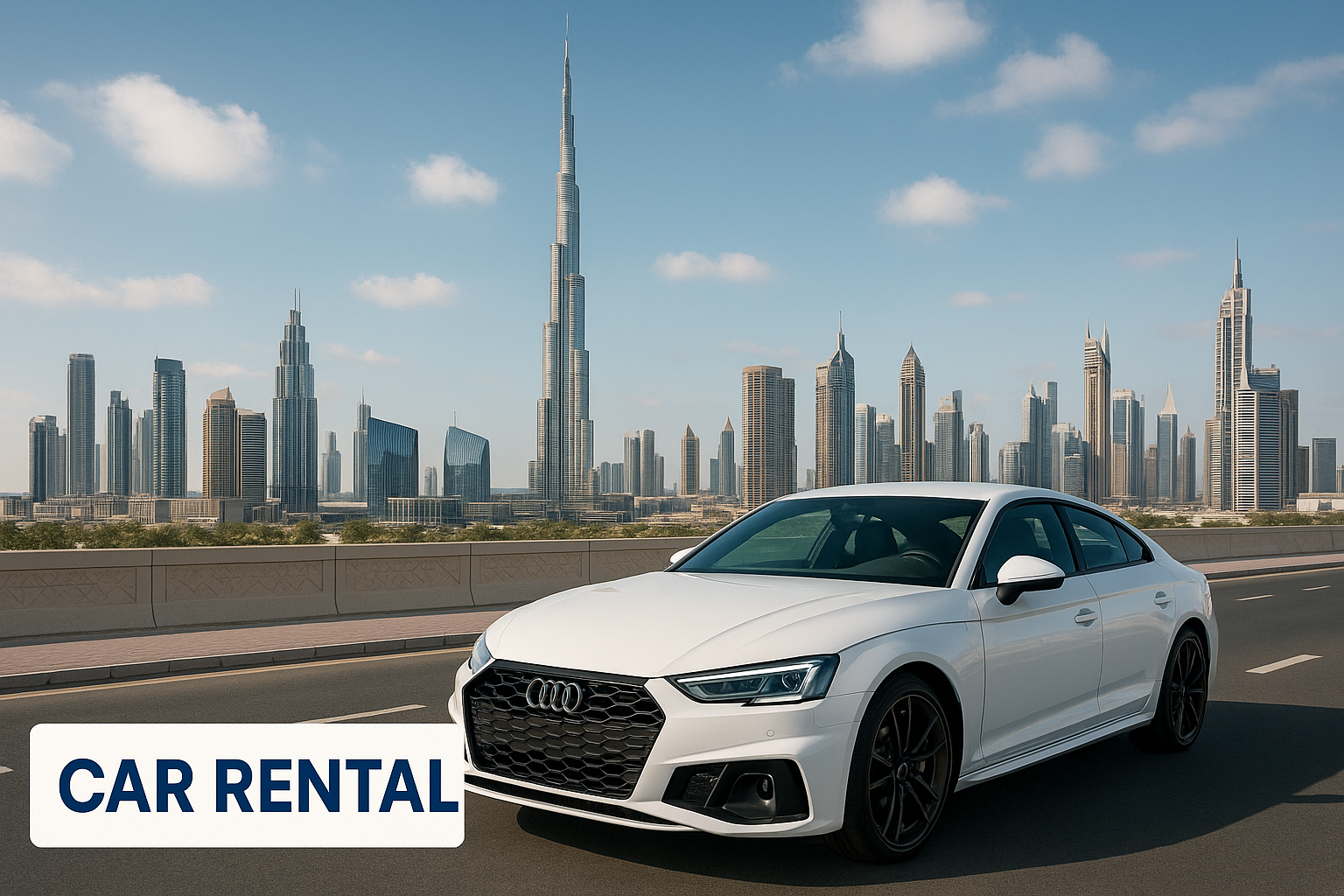 Luxury Car Rental Fleet in Dubai